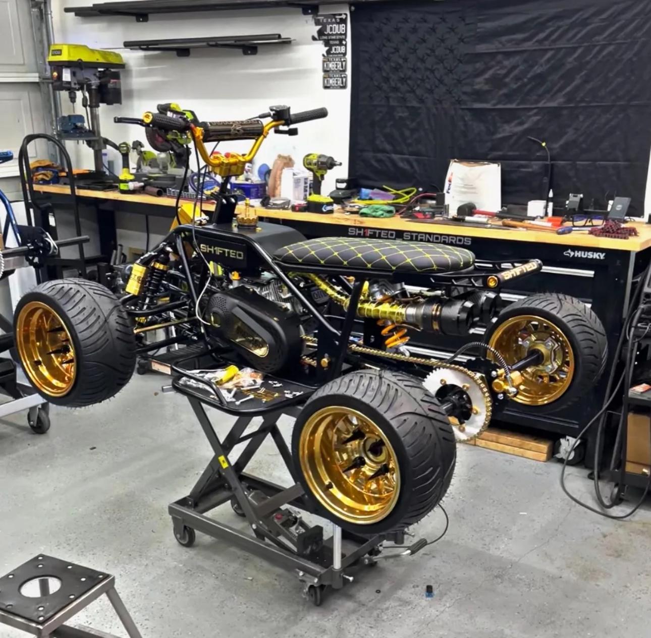 ShiftedStandard quad bike ready to ship