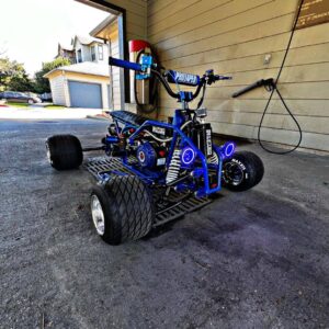 blue mini quad